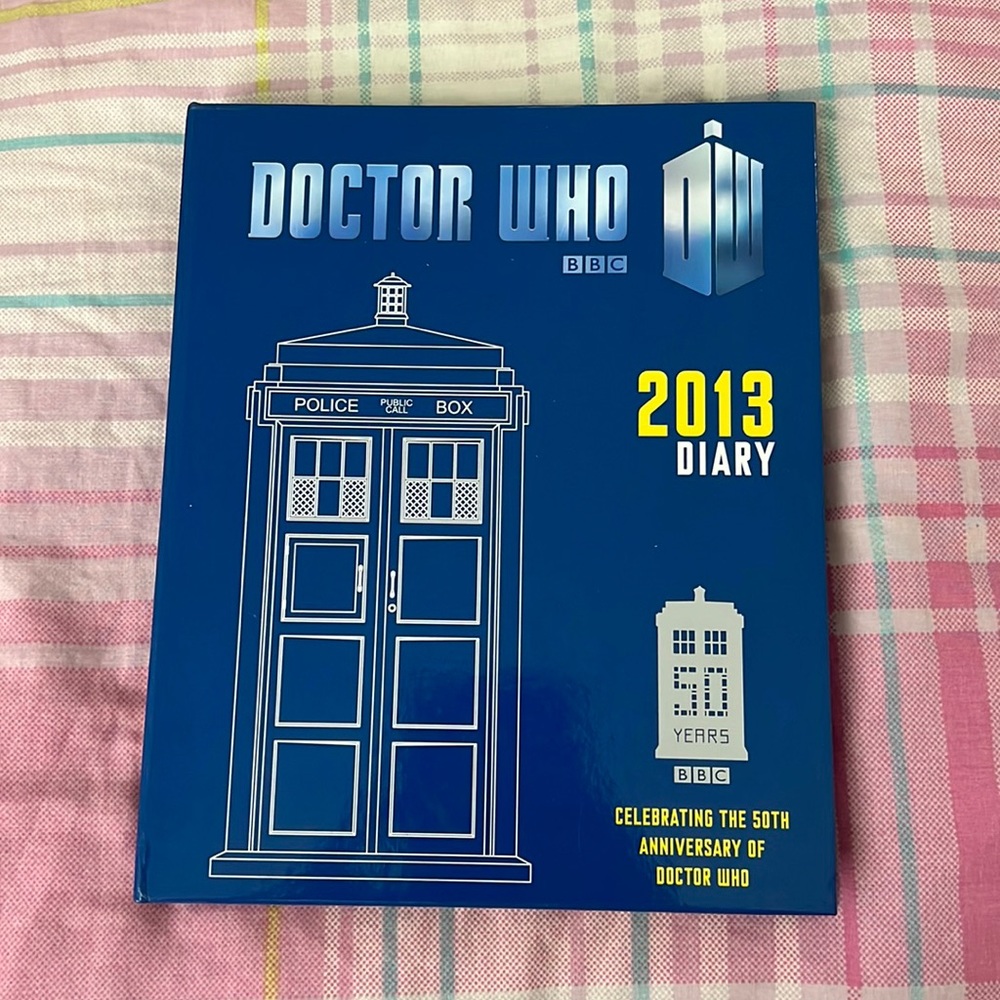Dr Who 2013 Diary “Celebrating The 50th Anniversary of Dr Who